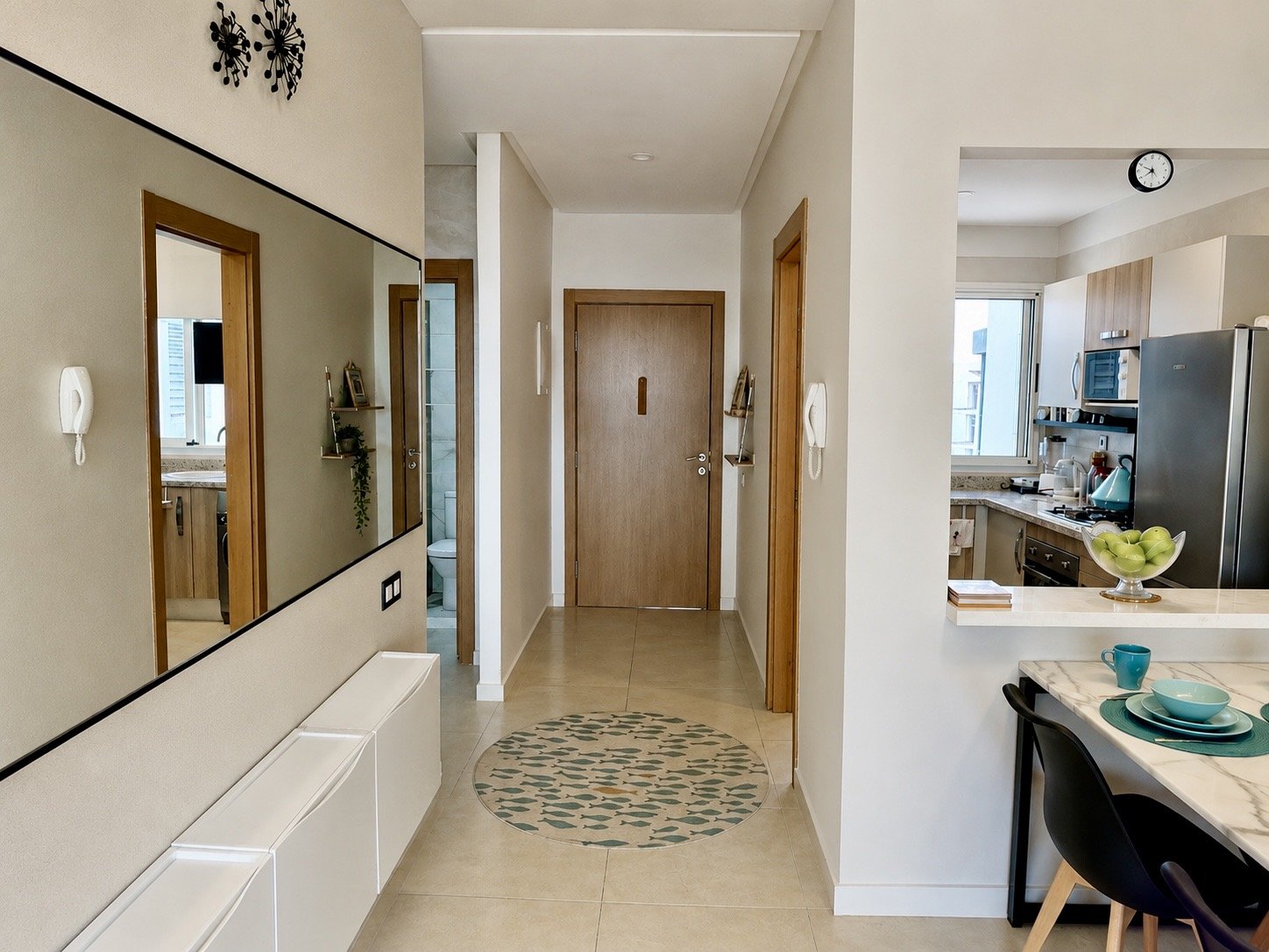 Entrée de l’appartement